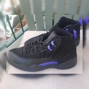 Dark Concord Jordan 12's